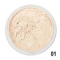 Пудра рассыпчатая Parisa Cosmetics Loose powder матирующая LP-01 № 03 Бежевый насыщенный 01 Лайт беж