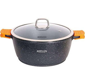 Каструля з мармуровим покриттям Bohmann BH-7350-32 32 см 8.6 л