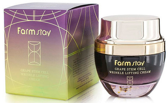 Крем для лица Farm Stay Grape Stem Cell Wrinkle Lifting Cream 50 мл (284934) - фото 1 - id-p909939397