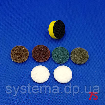 Набір шліфувальний д 125 мм для делікатної обробки кольорових і чорних металів - Scotch-Brite™ SC-DH, фото 1