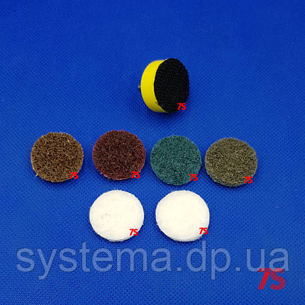 Набір шліфувальний д 125 мм для делікатної обробки кольорових і чорних металів - Scotch-Brite™ SC-DH, фото 2