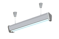 Бактерицидная безозоновая кварцевая лампа ОБП-300м 4-30 Вт Philips настенный облучатель
