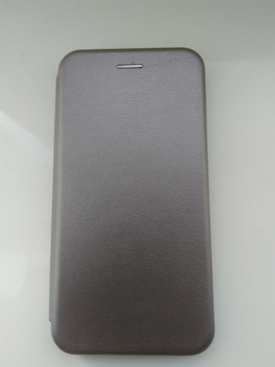 Чехол- книга Premium для Samsung J6 2018 (серый )