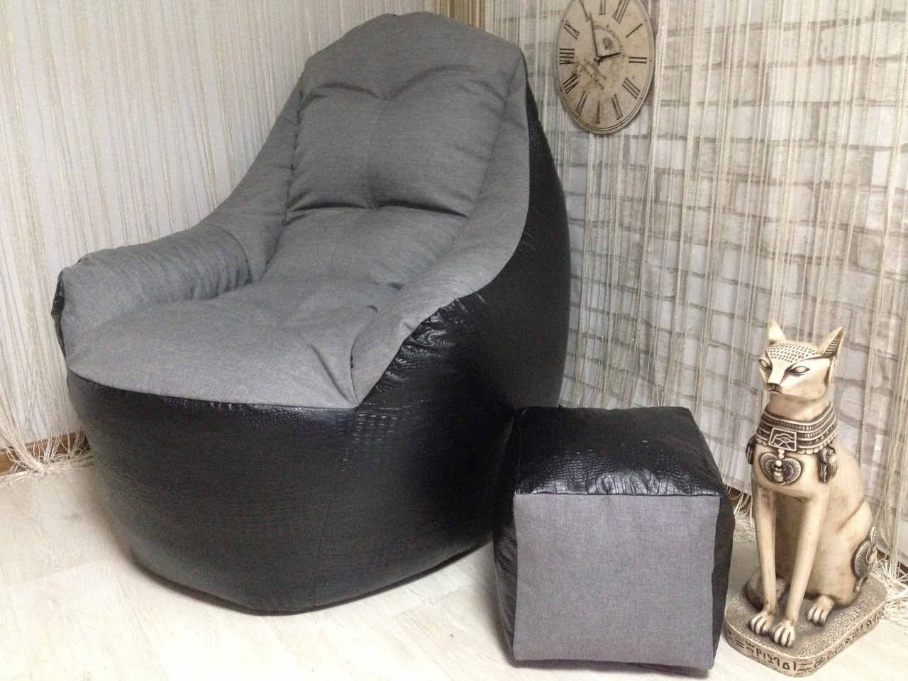Кресло мешок, бескаркасное кресло BOSS - фото 3 - id-p910628814
