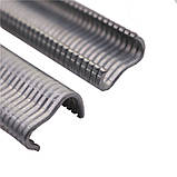 Скоби (600 шт.) для кліпсатора. Для скобообжимного інструменту. Скоби для сіток., фото 6