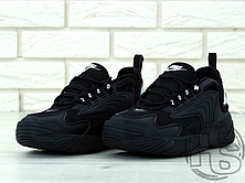 Чоловічі кросівки Nike Zoom 2K Triple Black AO0269-002, фото 3