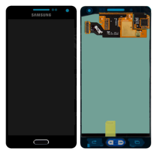 Дисплей (екран) для Samsung A500H Galaxy A5 (2015)A500F + тачскрін чорний OLED, хорошої якості