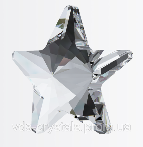 Кристали Swarovski гарячої фіксації (термоклеевие) 2816 Rivoli Star Flatback Crystal F 5 мм