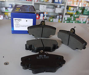 Комплект передніх гальмівних колодок на Рено Сімбол, Кліо/HI-Q SP1243, фото 2