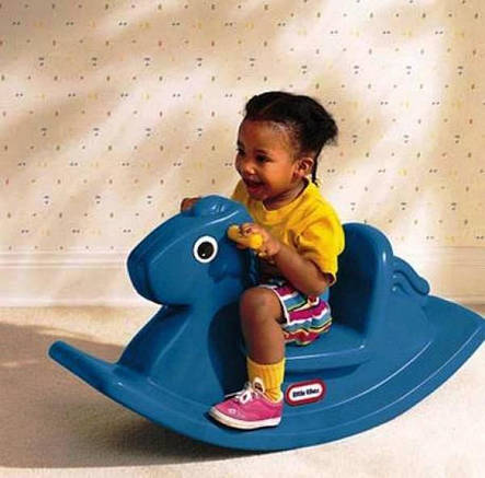 Качалка конячка синя Little Tikes 4279, фото 2