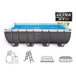 Intex 26356 басейн 549 х 274 х 132 см, пісочний фільтр- насос 5700 л/год, сходи, тент, підстилка, фото 3