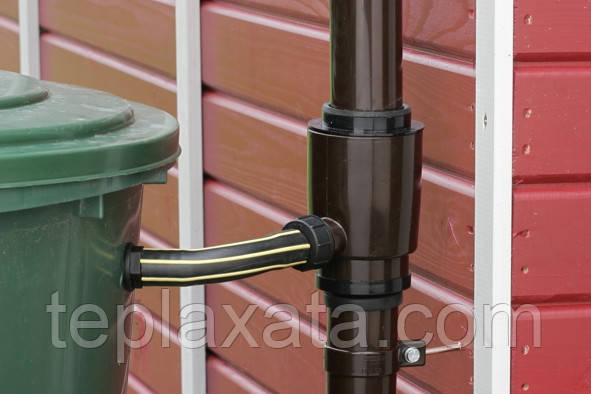 ОПТ - MARLEY Континетналь 105 Отборник дождевой воды 105 мм (коричневый, белый) - фото 9 - id-p910767758