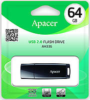 USB флешка Apacer AH336 64GB Black (AP64GAH336B-1)