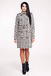 Жіноче демісезонне пальто В-Клітина 1130, фото 2
