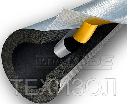Изоляция для труб Ø60(2")*19 NORMATUBE AL GF. Вспененный каучук K-FLEX ...