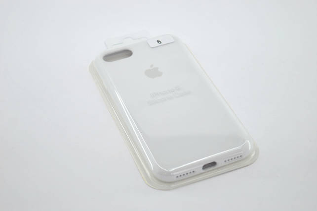 Чохол силіконовий для телефону iPhone 7/8 Silicone Case Orig FULL №9 white 4you, фото 1