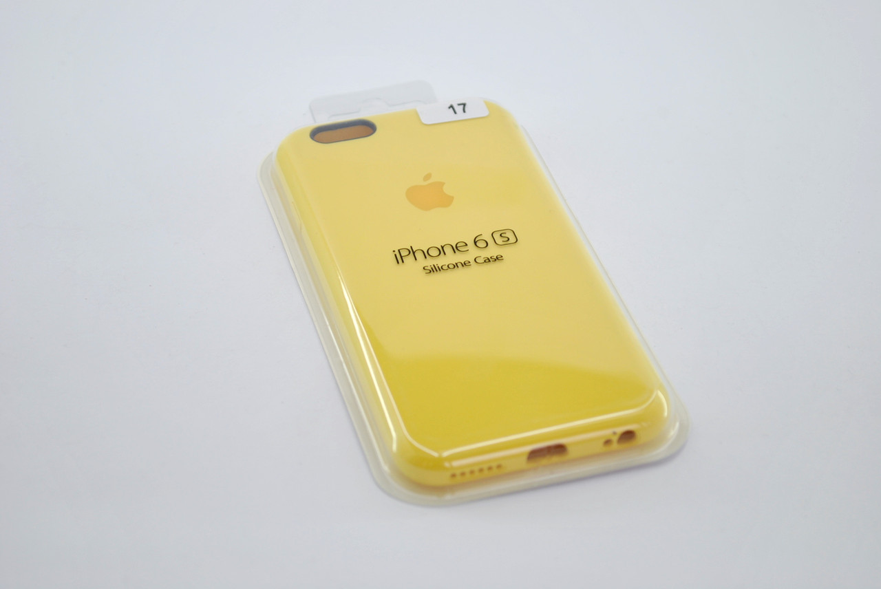 Чохол силіконовий для телефону iPhone XS Max Silicone Case Orig FULL №4 yellow 4you
