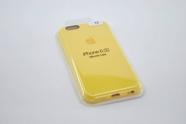 Чохол силіконовий для телефону iPhone XS Max Silicone Case Orig FULL №4 yellow 4you, фото 1