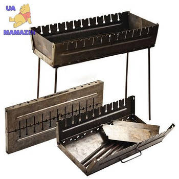 МАНГАЛ-ЧЕМОДАН НА 12 ШАМПУРІВ УК-М12 G-Rich