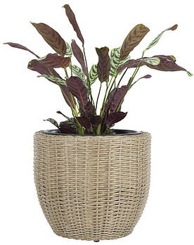 Горщик садовий натура висота 36см (Петан, штучний ротанг) , hotdeal