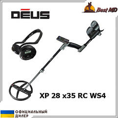 Металошукач XP Deus 28 x35 RC WS4