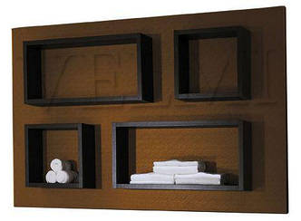 Полки навісні для спа салону бокс для рушників VM613 меблі для салону краси