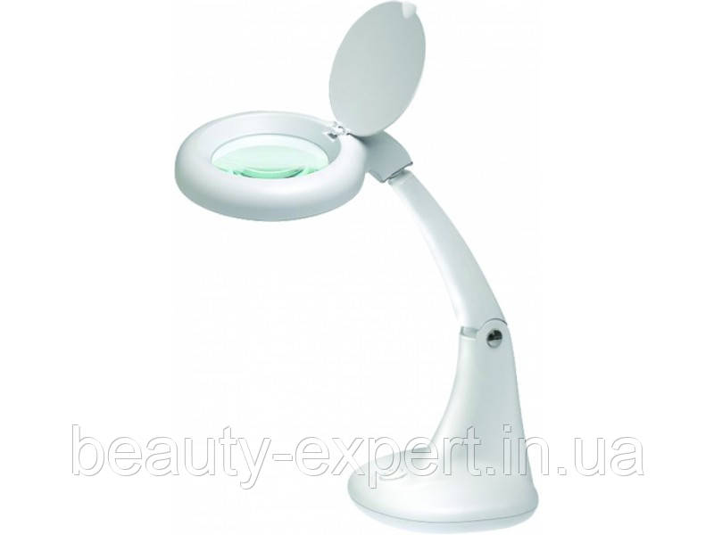 Лампа-лупа настільна мода. 8093-А Led-лампа збільшення 3+12 діоптрії, фото 1