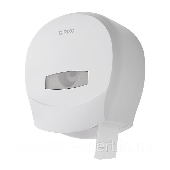 Сучасний диспенсер туалетного паперу Rixo Grande P001W для офісів ресторанів і громадських закладів, фото 1