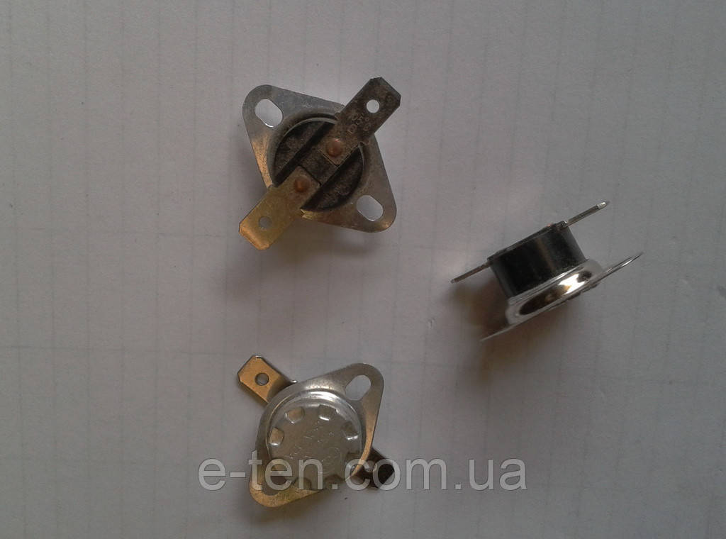 Термостат-відсікач захисний KSD301 /або KSD303 / 10А / 250V - від 60°С до 180°С (в асортименті), фото 1