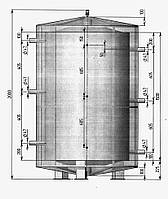 Теплоаккумулятор (Емкость на 1,5 м.куб)