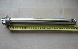 Блок ТЕН прямий 6000W/L = 400 мм/на різі 1,5" (мідний хромований) БМЗ, Україна