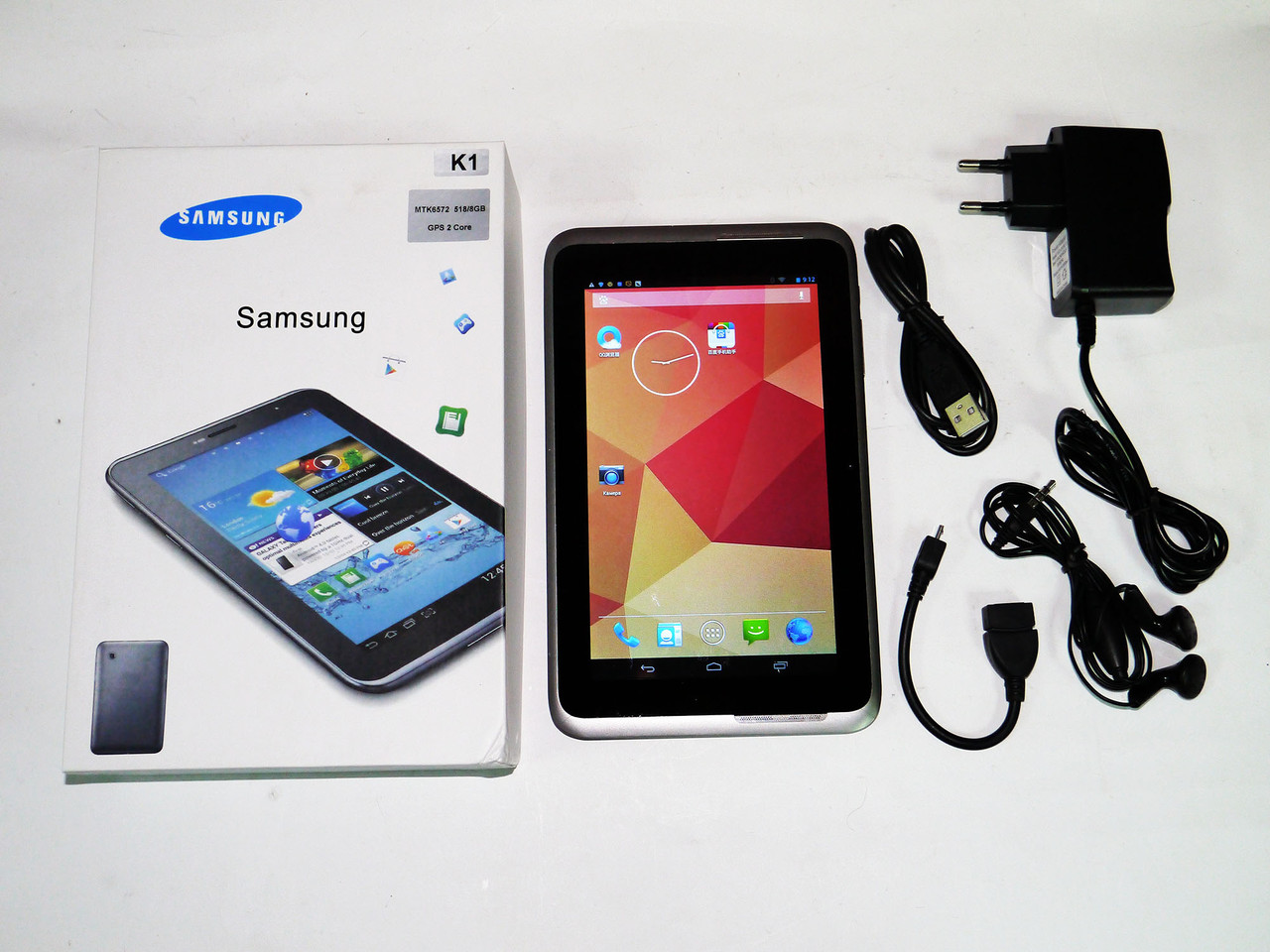 Планшет Galaxy Tab 3 K1 (2 Ядра,GPS,3G)