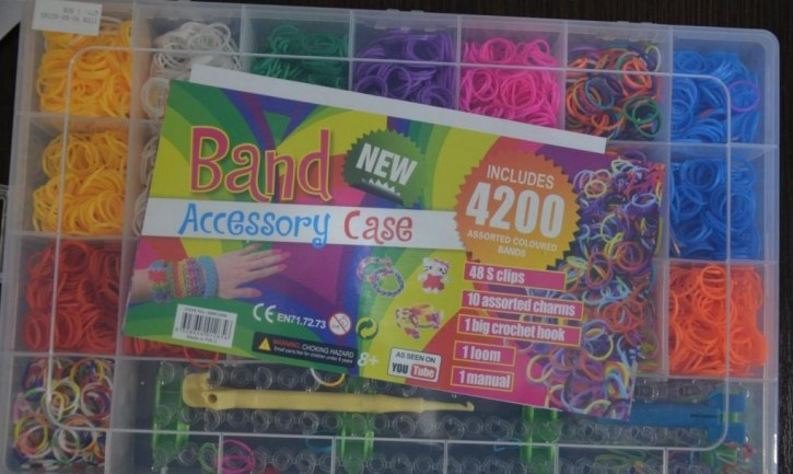 Набір Rainbow Loom bands 4200 шт., фото 1