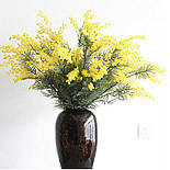 Штучна Мімоза гілка 87 см, фото 3