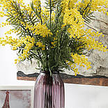 Штучна Мімоза гілка 87 см, фото 4