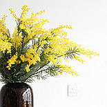 Штучна Мімоза гілка 87 см, фото 2