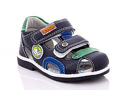 Дитяче літнє взуття гуртом. Дитячі босоніжки бренда Y.TOP для хлопчиків (рр. с 22 по 27)