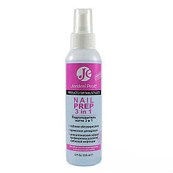  Nail Prep 3 in 1 Jerden PROFF 150 ml (підготувач нігтя)