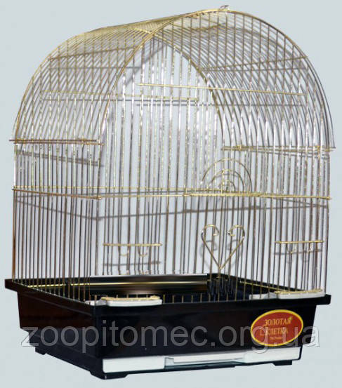 Клітка золота для попуг, 30*23*39 см GOLD