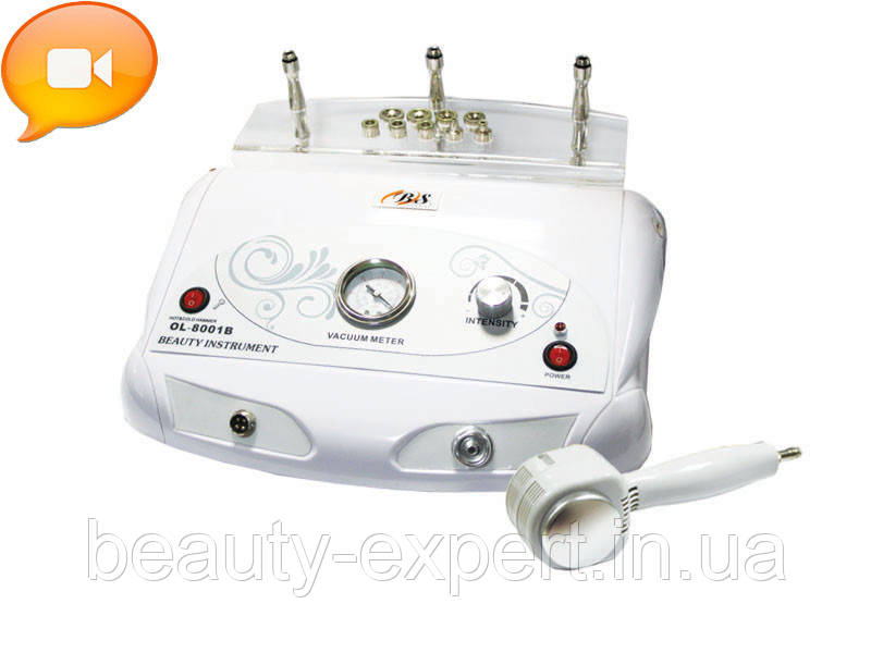 Апарат алмазної мікродермабразиї модель 8001А. ВІДЕО, фото 1