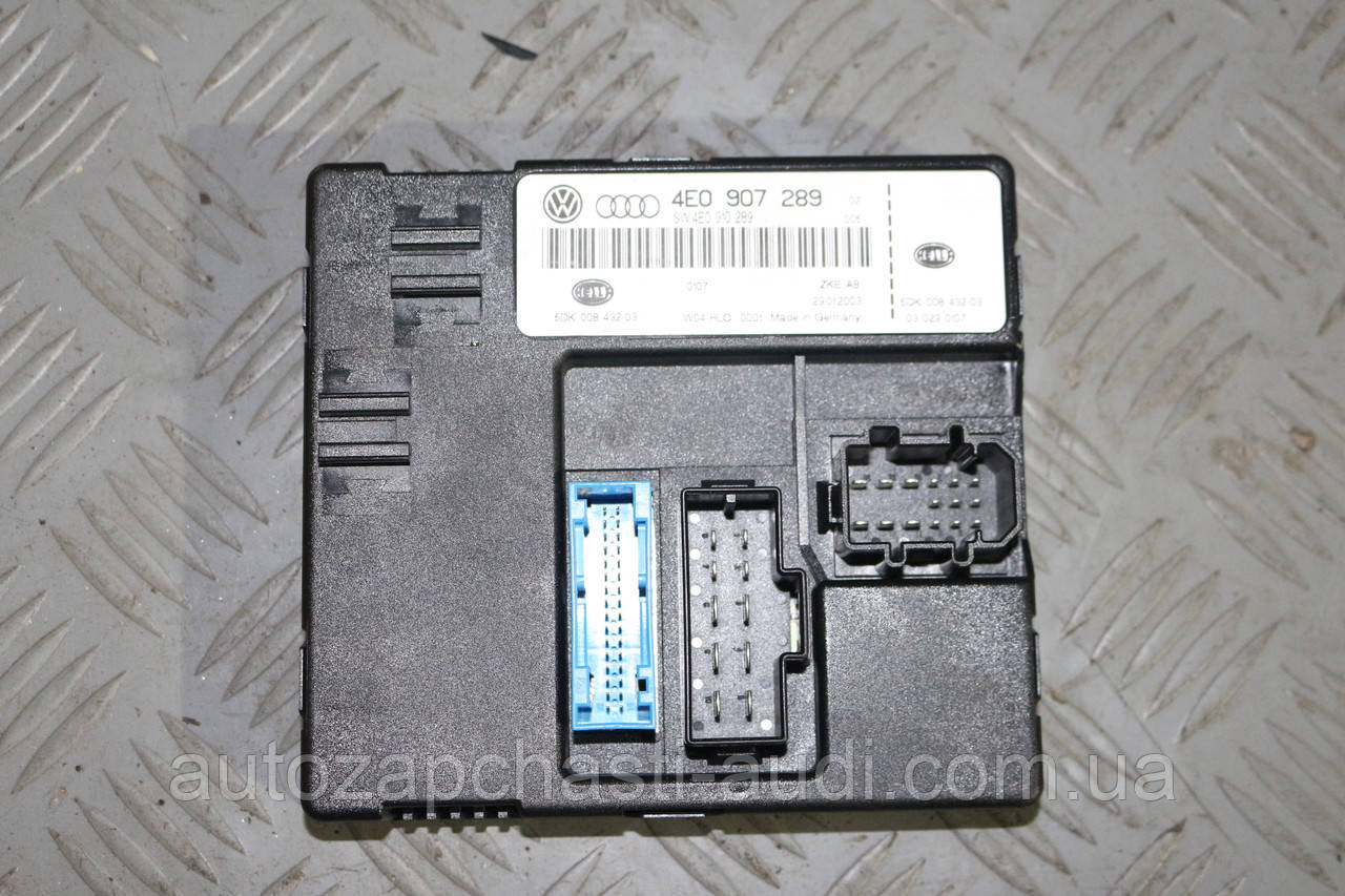 Блок комфорту 4E0907289 Audi A8 D3, фото 1