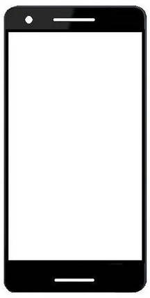 Корпусне скло Nokia 2.1 Dual Sim (TA-1084) чорне, фото 1