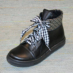 Дитячі черевики демісезон дівчинка, N-style (код 0491) розміри: 33-37