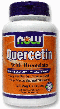 Кверцетин з бромелаїном Now Foods Quercetin with Bromelain 120 Caps