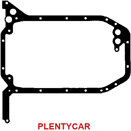 Про-ка піддону Audi 80/100 2.6/2.8 E (91-94) верх.