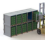 Комірки для охолодження палліт із молочною продукцією, фото 3