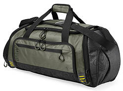 Сумка спортивна BMW Active Sports Bag Functional 80222446007  Оригінал. Сіро-чорний колір