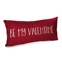 Подушка для дивана бархатная Be my Valentine 50x24 см (52BP_17L002)