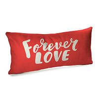 Подушка для дивана бархатная Forever love 50x24 см (52BP_18L007)