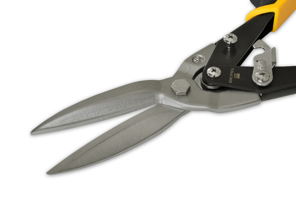 Ножницы по металлу Berg Cr-Mo удлиненные прямой рез 290 мм (45-080) - фото 2 - id-p353100335